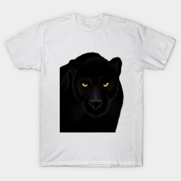 Black Panther T-Shirt by Merchweaver